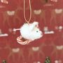 Cute Mini Mouse Christmas Tree Decoration, thumbnail 7 of 9