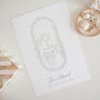 Personalised Baby Portrait Line Drawing, thumbnail 5 of 8