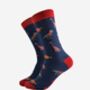 Men's Bamboo Socks Christmas Dinosaurs, thumbnail 2 of 5