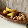 Large Teak Root Fruit Bowl 45cm Hand Carved Natural Wood Decor, thumbnail 6 of 7