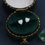White Opal Stud Earrings In Sterling Silver, thumbnail 6 of 12
