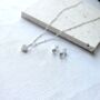 Sterling Silver Birthstone Jewellery Set, thumbnail 1 of 6