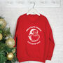 Santa Family Lapland Matching Christmas Jumpers, thumbnail 1 of 2