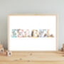 Personalised Fine Art Giclée Name Print, thumbnail 5 of 11