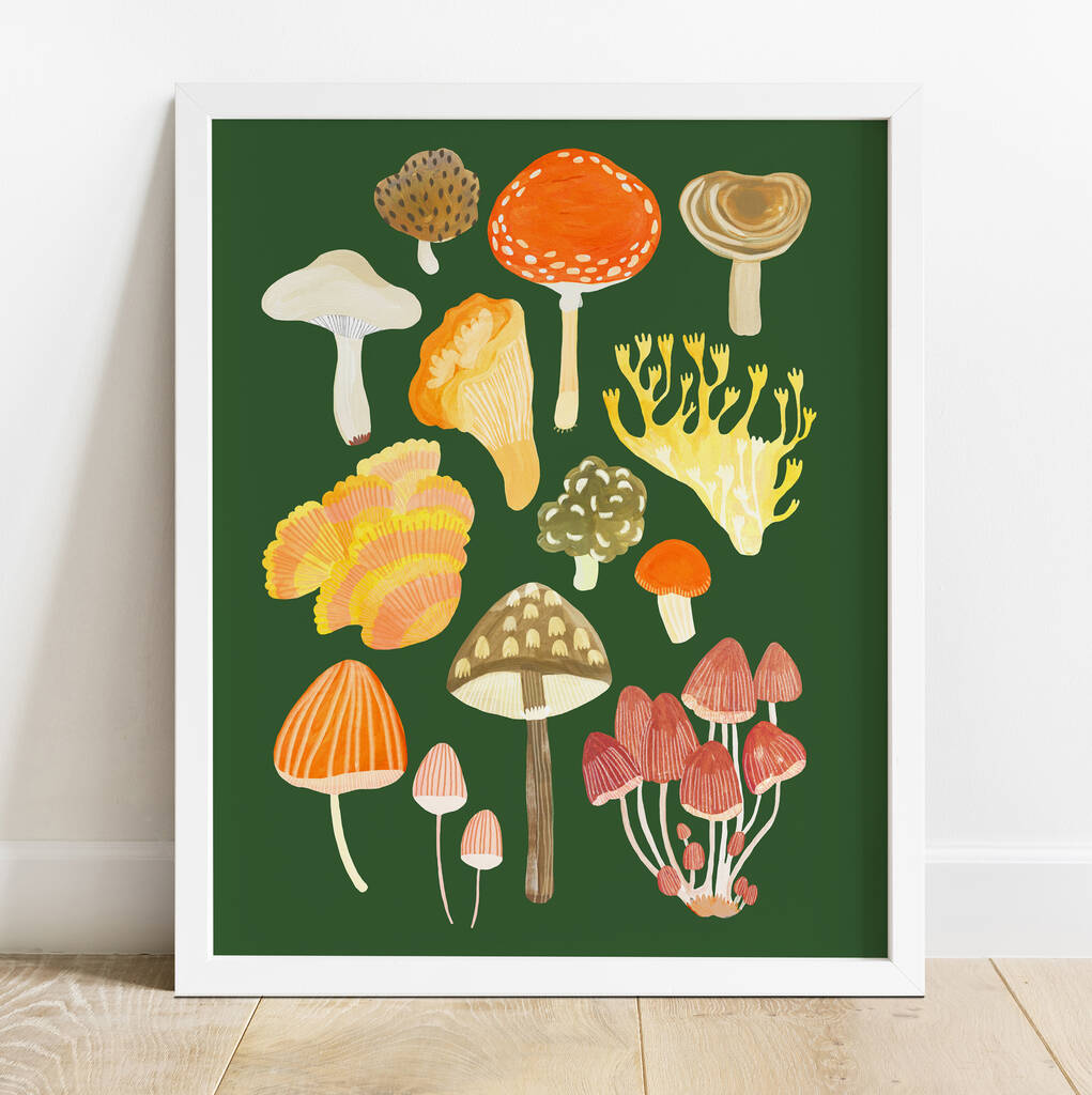 Mushroom Print, 1 of 2