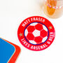 Personalised Football Team Coaster, thumbnail 10 of 11