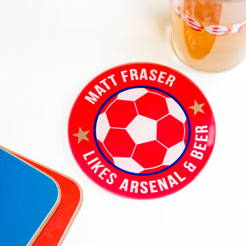 Personalised Football Team Coaster, 10 of 11