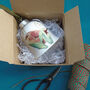 Wren And Snowdrops Bone China Bell Decoration, thumbnail 7 of 7