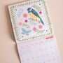2027 Wall Calendar | Whimsical Folk Songbirds | Sunday Start, thumbnail 4 of 6