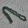 Green Aventurine Beaded Necklace: 18 Inch, thumbnail 5 of 10