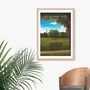 Peckham Rye London Travel Poster Art Print, thumbnail 4 of 8