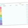 Personalised Weight Loss Meal Planner Whiteboard, thumbnail 2 of 4