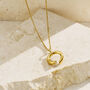 Birthstone Open Flow Pendant Necklace, thumbnail 5 of 12