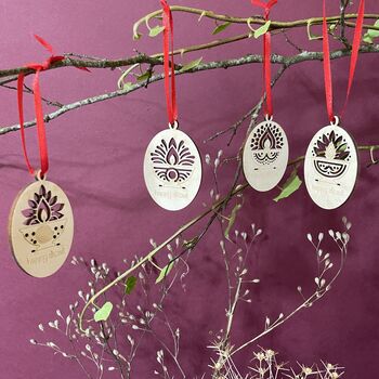 Laser Cut Wooden Diwali Decorations, 7 of 10