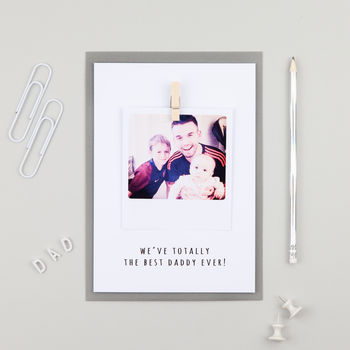 Personalised Luxury A5 Photo Message Card, 2 of 6