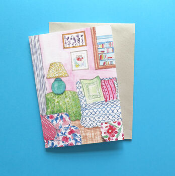 Pattern Clash Greeting Card, 2 of 2