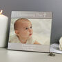 Personalised Christening Silver Photo Frame, thumbnail 1 of 3