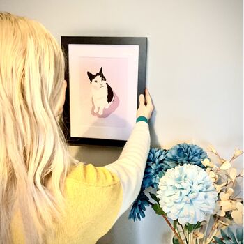 Personalised Hand Drawn Colour Pet Portrait, 3 of 11