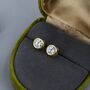 Extra Large 6mm Cz Stud Earrings In Sterling Silver, thumbnail 4 of 12