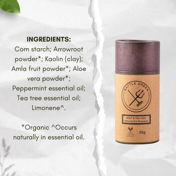 Natural Dry Shampoo Powder 55g, 10 of 12