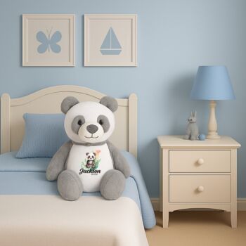 Personalised Initial Large Panda Teddy, 2 of 8