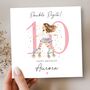 10th Birthday Card, Teenager Birthday Card For Daughter, Granddaughter, thumbnail 1 of 3