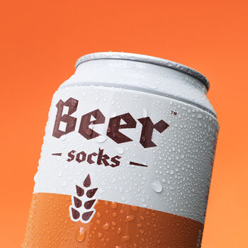 Ale Beer Gift Socks In A Can, 6 of 7