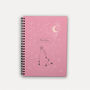 Wellness Journal Personalised Name Capricorn Luna Rose, thumbnail 1 of 5