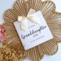 Granddaughter Birthday Card For Her, Luxury Bow Card, Choice Of Colours Handmade Bow, thumbnail 3 of 6