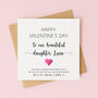 Personalised Valentine's Day Card For Daughter, thumbnail 1 of 5