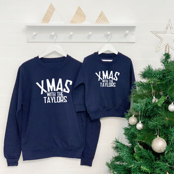 Xmas With The … Personalised Sweatshirt, 4 of 5