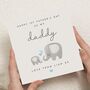 Elephant First Father's Day Card From Baby, thumbnail 1 of 7