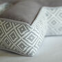 Two Tone Fabric Letter Cushions, thumbnail 5 of 8
