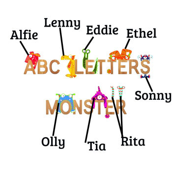 Monster Letters, 2 of 2