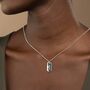 May Contain Gin; Engraved Necklace, thumbnail 2 of 8