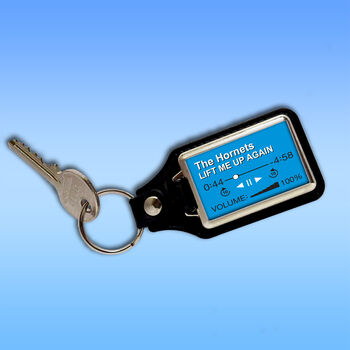 Personalised Favourite Song Download Keyring, 4 of 7