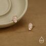 Sterling Silver Ear Stud Earrings, thumbnail 7 of 12