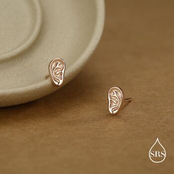 Sterling Silver Ear Stud Earrings, 7 of 12