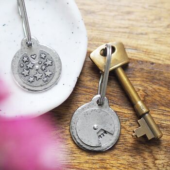 Secret Message Spinner Keyring, 2 of 7