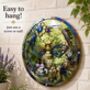 Metal Mirror Garden Wall Art Bee Sun Catcher Outdoor Plaque Gift, thumbnail 5 of 5