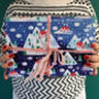 Little Christmas Scene Wrapping Paper, thumbnail 1 of 10