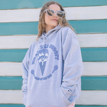 What's The Scoop Women's Graphic Hoodie, 2 of 4