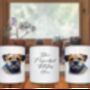 Personalised Blue And Tan Border Terrier Dog Hearts Pet Gift Mug, thumbnail 2 of 2