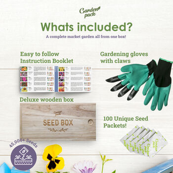 Grow Your Own Gardening Kit With 100 Seed Varieties, 7 of 7