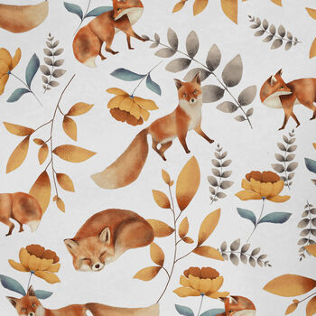 Woodland Fox Wrapping Paper Roll Or Folded, 2 of 2