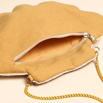 Gold Shell Beaded Handbag, 3 of 3