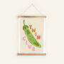 Peas In A Pod Twin Nursery Print, thumbnail 5 of 9