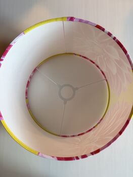 Dahlia Dream Floral Lampshade, 6 of 9