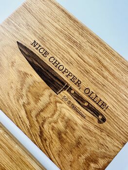 Family Chef Chopping Board For Him, 3 of 6