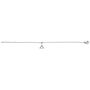 Harry Potter Deathly Hallows Stainless Steel Chain Bracelet, thumbnail 2 of 3